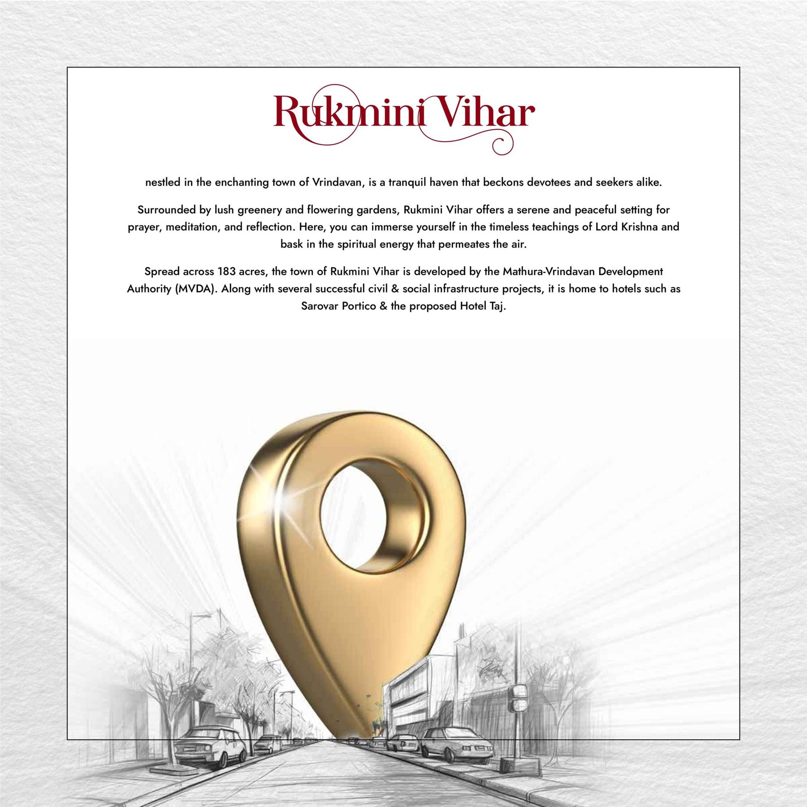 Project brochure page